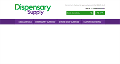 Desktop Screenshot of dispensarysupply.com